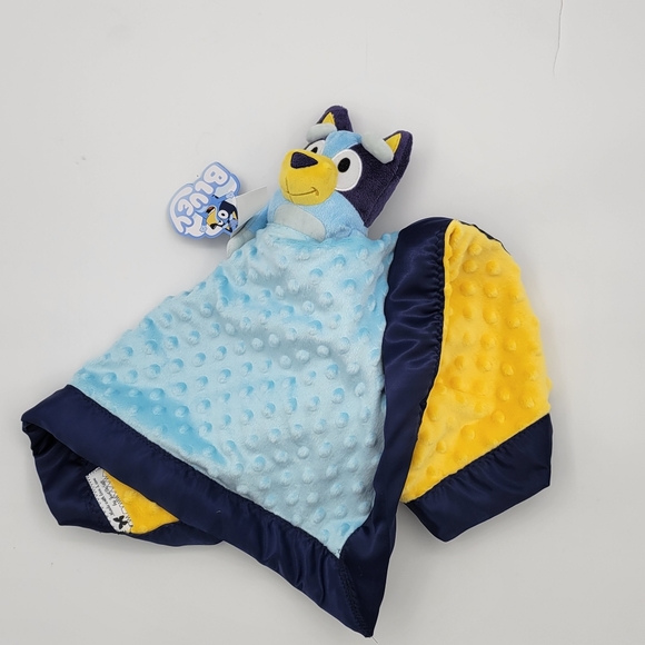 Lovey Bluey Plush Security Blanket, double minky 22 x 21. - Picture 7 of 9